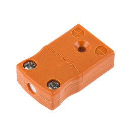 1 pcs - RS PRO In-Line Thermocouple Connector for Use with Type N Thermocouple, Miniature Size, ANSI Standard