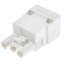 5 pcs - RS PRO Non-Fused Terminal Block, 3-Way, 16A, 2.5 mm² Wire, Screw Down Termination