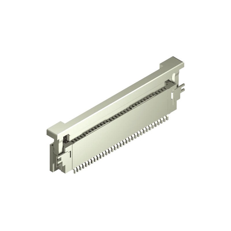 10 pcs - Molex, Easy-On, 54132 0.5mm Pitch 33 Way Right Angle Female FPC Connector, ZIF Bottom Contact