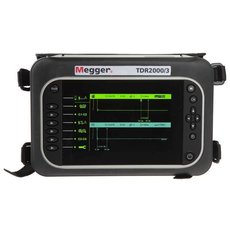 1 pcs - Megger TDR2000/3 Time Domain Reflectometers, 20000m, USB Interface