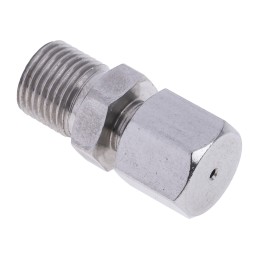 1 pcs - RS PRO Thermocouple Compression Fitting for Use with Thermocouple, 1/8 BSP, 1mm Probe, RoHS Compliant Standard
