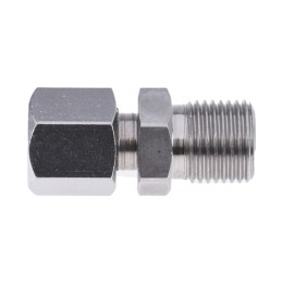 1 pcs - RS PRO Thermocouple Compression Fitting for Use with Thermocouple, 1/8 BSP, 1mm Probe, RoHS Compliant Standard