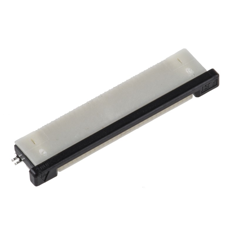 5 pcs - JST, FLZ 0.5mm Pitch 30 Way Right Angle Female FPC Connector, ZIF Top Contact