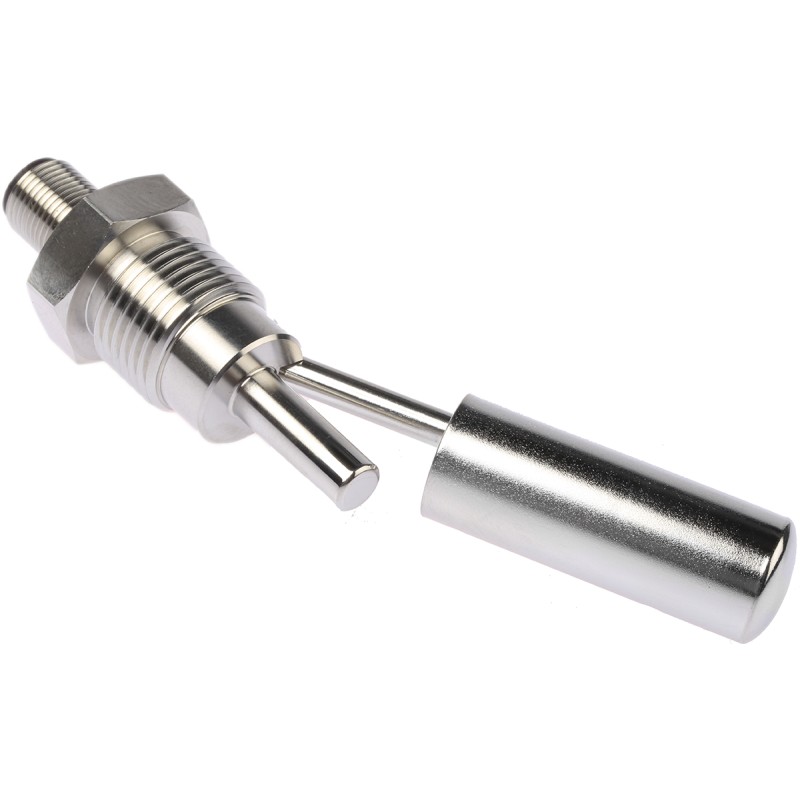 1 pcs - Cynergy3 SSF217 Series Horizontal Stainless Steel Float Switch, Float, NO/NC, 300V ac Max, 300V dc Max