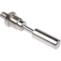 1 pcs - Cynergy3 SSF217 Series Horizontal Stainless Steel Float Switch, Float, NO/NC, 300V ac Max, 300V dc Max