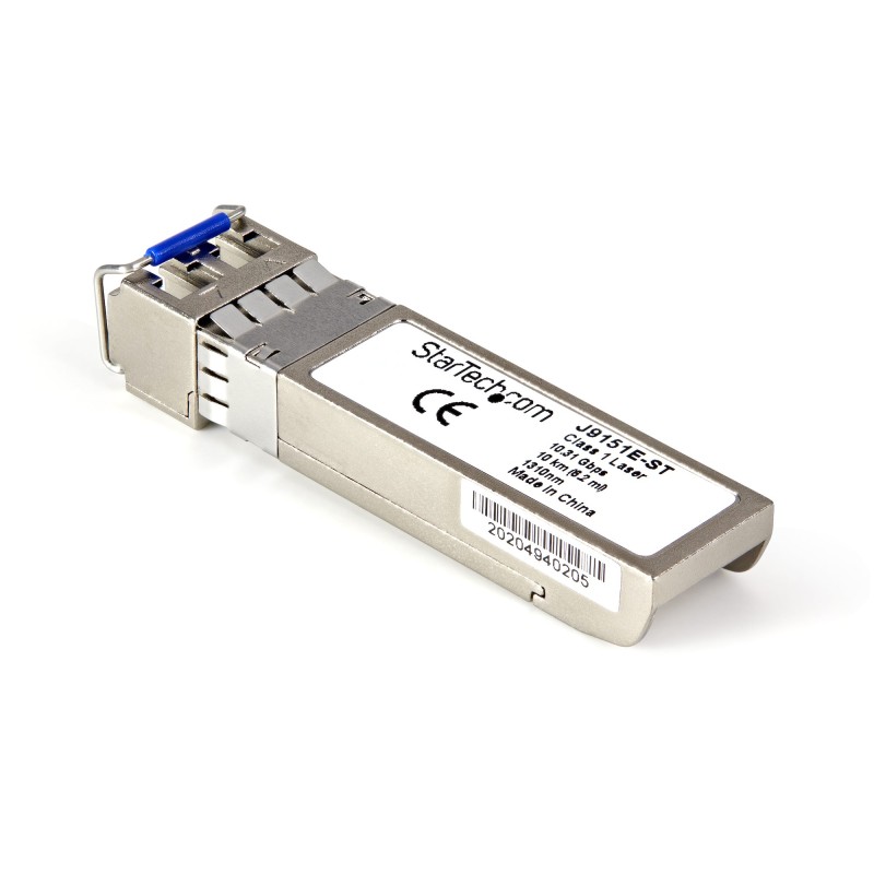 1 pcs - StarTech.com HP Compatible LC Single Mode Transceiver Module, Full Duplex, 10000Mbit/s