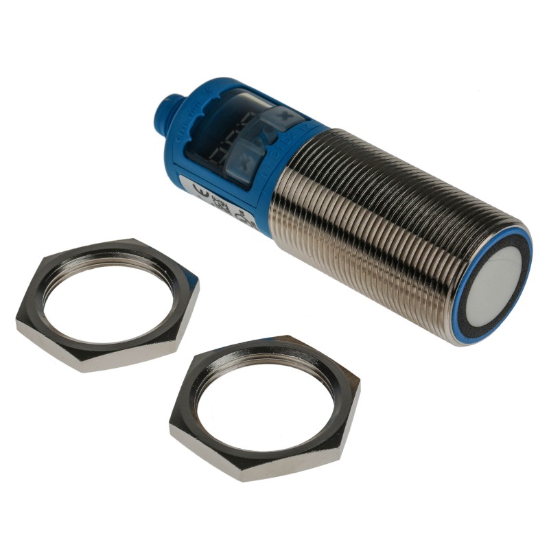 1 pcs - Sick Ultrasonic Barrel-Style Proximity Sensor, M30 x 1.5, 200 - 1300 mm Detection, PNP Output, 9 - 30 V