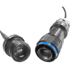 1 pcs - Amphenol Socapex, MPOFTV, Receptacle Multimode, Single Mode Fibre Optic Connector