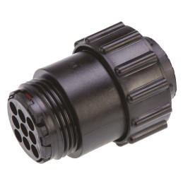 1 pcs - TE Connectivity Circular Connector, 9 Contacts, Cable Mount, Plug, Female, CPC Series 1 Series