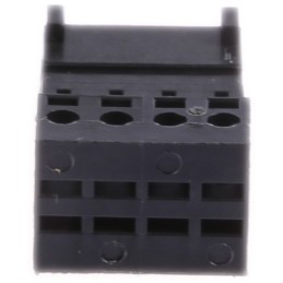 5 pcs - Stelvio Kontek 4-Way IDC Connector Socket for Cable Mount, 1-Row