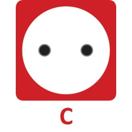 1 pcs - MEAN WELL 25W Plug-In AC/DC Adapter 12V dc Output, 2.08A Output