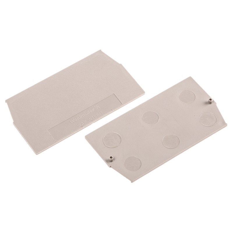 5 pcs - Weidmuller W Series End Plate for Use with Terminal Block