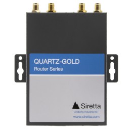 1 pcs - Siretta QUARTZ-GOLD-GW21-LTE4 (EU) + ACCESSORIES 3G, 4G, 1 x WAN/1 x LAN, 2 x LAN Ports
