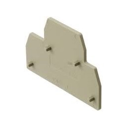 5 pcs - Weidmuller W Series End Cover for Use with DIN Rail Terminal Blocks