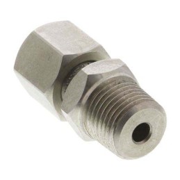 1 pcs - RS PRO Stainless Steel Compression Fitting for Use with 2 mm Diameter Thermocouple Probe