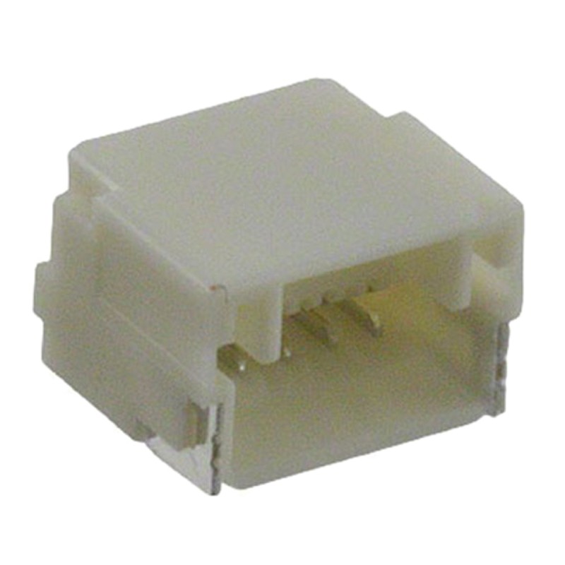 10 pcs - JST NSH Series Right Angle Surface Mount PCB Header, 5 Contact(s), 1.0mm Pitch, 1 Row(s), Shrouded