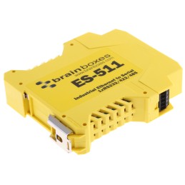 1 pcs - Brainboxes Serial Device Server, 1 Ethernet Port, 1 Serial Port, RS232, RS422, RS485 Interface, 1Mbit/s Baud Rate