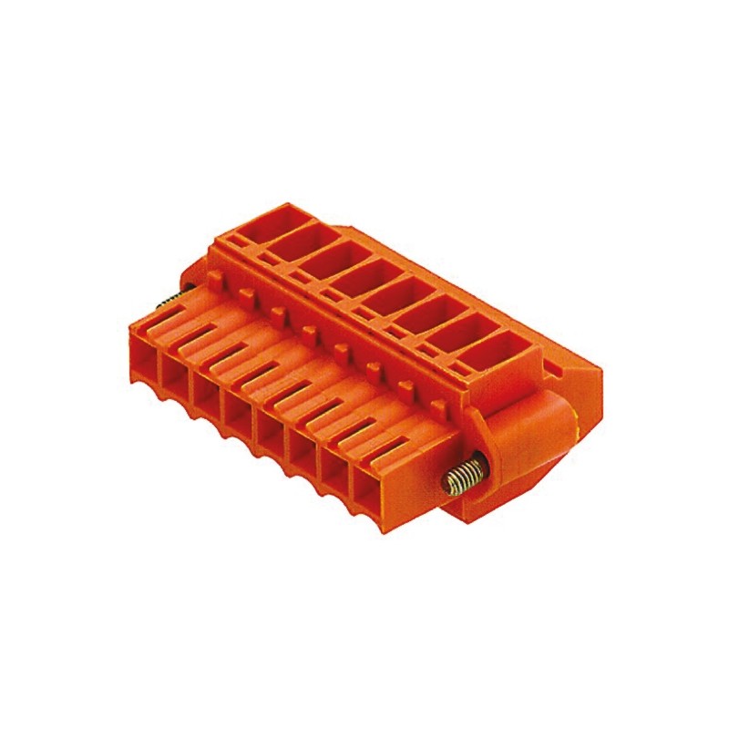5 pcs - Weidmuller 3.5mm Pitch 4 Way Pluggable Terminal Block, Plug, Cable Mount, Screw Termination