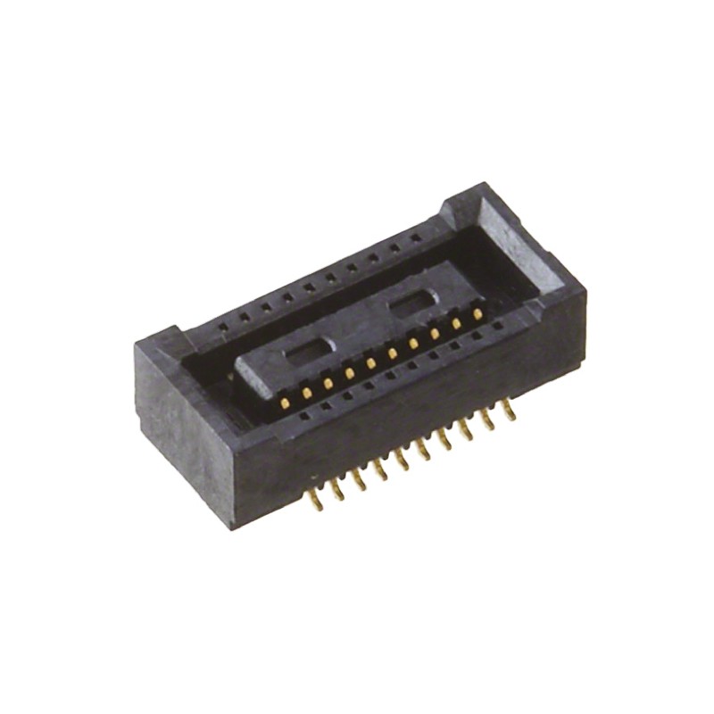 25 pcs - Hirose DF40 Series Straight Surface Mount PCB Socket, 20-Contact, 2-Row, 0.4mm Pitch, Solder Termination