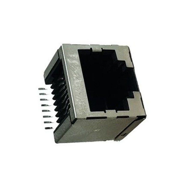 5 pcs - Amphenol RJE23 Series Female RJ22 Connector, PCB Mount