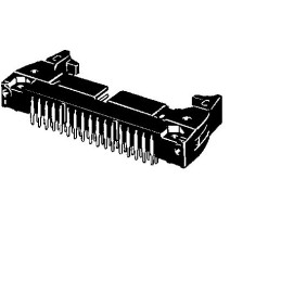 1 pcs - Omron 20-Way Connector Plug for Through Hole Mount, 2-Row