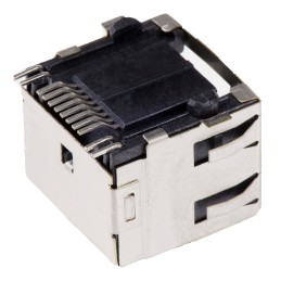 1 pcs - TE Connectivity 6339191 Series Female RJ45 Connector, PCB Mount, Cat5