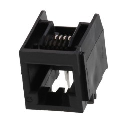 5 pcs - Molex 95009 Series Female RJ11 Connector, Through Hole