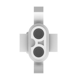 5 pcs - TE Connectivity, Commercial MATE-N-LOK Male Connector Housing, 5.98mm Pitch, 2 Way, 1 Row