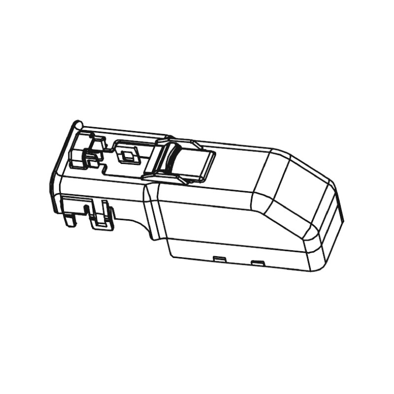5 pcs - Molex MX123 Automotive Connector Backshell Circuit Dress Cover, 34575-0003