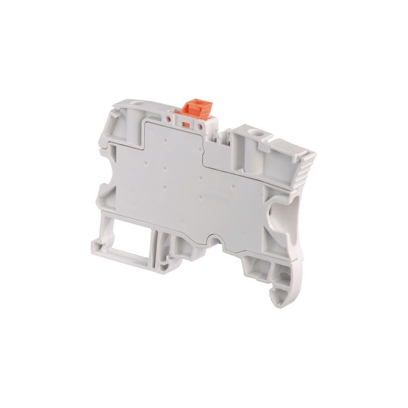 5 pcs - Entrelec SNK Series Grey Test Disconnect Terminal Block, 4mm², Single-Level, Screw Termination
