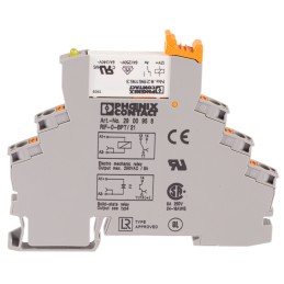 1 pcs - Phoenix Contact RIF-0-RPT-12DC/21AU Series Interface Relay, DIN Rail Mount, 12V dc Coil, SPDT, 1-Pole