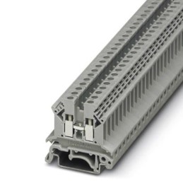 5 pcs - Phoenix Contact UK 2.5 B Series Grey DIN Rail Terminal Block, Single-Level, Screw Termination