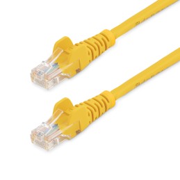 1 pcs - StarTech.com Cat5e Male RJ45 to Male RJ45 Ethernet Cable, U/UTP, Yellow PVC Sheath, 7m, CM Rated