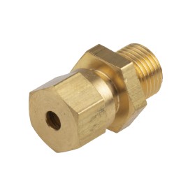 1 pcs - RS PRO Thermocouple Compression Fitting for Use with Thermocouple, 1/8 BSPP, 3mm Probe, RoHS Compliant Standard