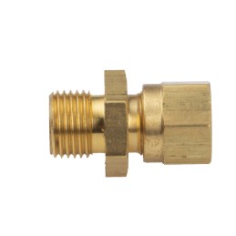 1 pcs - RS PRO Thermocouple Compression Fitting for Use with Thermocouple, 1/8 BSPP, 3mm Probe, RoHS Compliant Standard