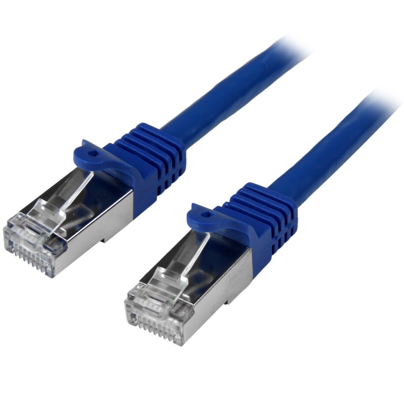 1 pcs - Startech Cat6 Male RJ45 to Male RJ45 Ethernet Cable, S/FTP, Blue PVC Sheath, 3m, CMG Rated