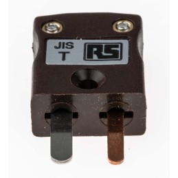 1 pcs - RS PRO In-Line Thermocouple Connector for Use with Type T Thermocouple, Miniature Size, JIS Standard