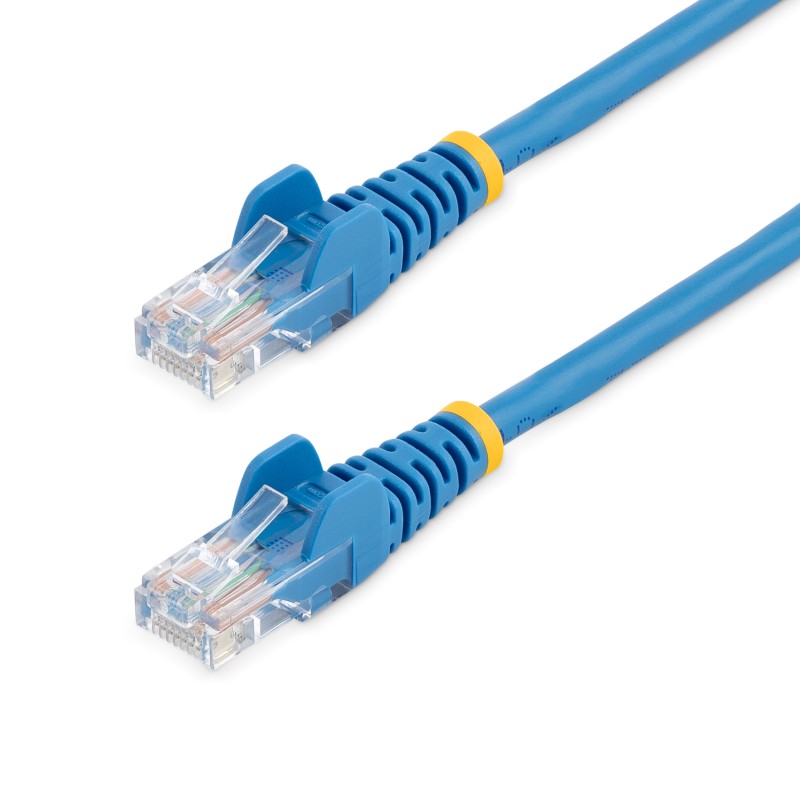 1 pcs - Startech Cat5e Male RJ45 to Male RJ45 Ethernet Cable, U/UTP, Blue PVC Sheath, 1m, CM Rated