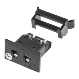 1 pcs - RS PRO Fascia Thermocouple Connector for Use with Type J Thermocouple, Miniature Size, ANSI Standard