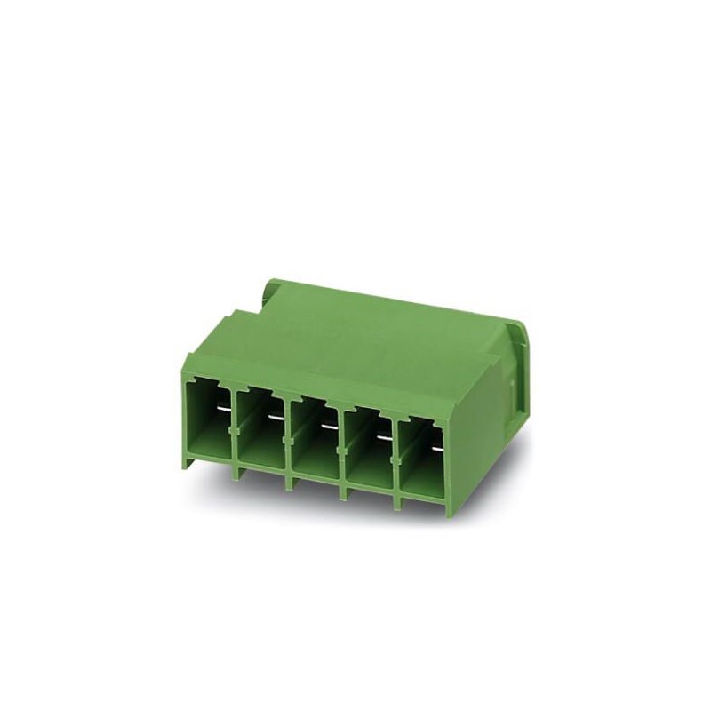 5 pcs - Phoenix Contact 7.62mm Pitch 2 Way Right Angle Pluggable Terminal Block, Header, Solder Termination