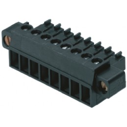 5 pcs - Weidmuller 3.81mm Pitch 4 Way Pluggable Terminal Block, Plug, Cable Mount, Screw Termination