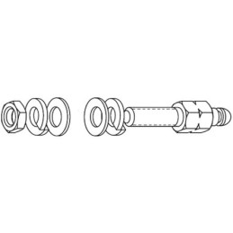 10 Set - 103M3TA002 Provertha, 103 Series Conversion Pin Set For Use With Rail D-Sub Backshells