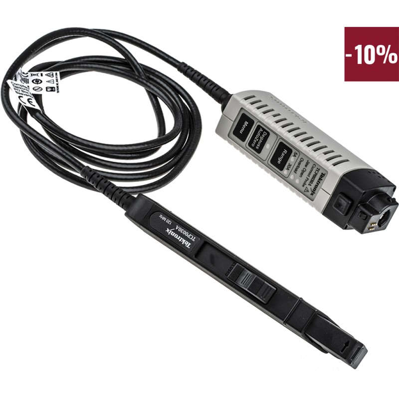 1 pcs - Tektronix TCP Series TCP0030A Oscilloscope Probe, Current Type, ≥ 120MHz, BNC Connector - ASIC