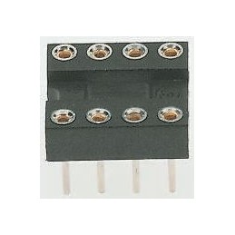 5 pcs - Winslow 2.54mm Pitch Vertical 32 Way, Through Hole Turned Pin Open Frame IC Dip Socket, 5A