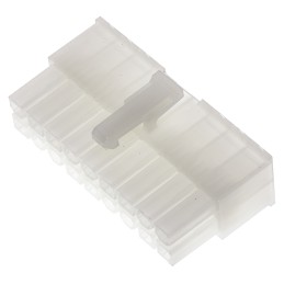 5 pcs - Molex, Mini-Fit Jr Female Connector Housing, 4.2mm Pitch, 18 Way, 2 Row