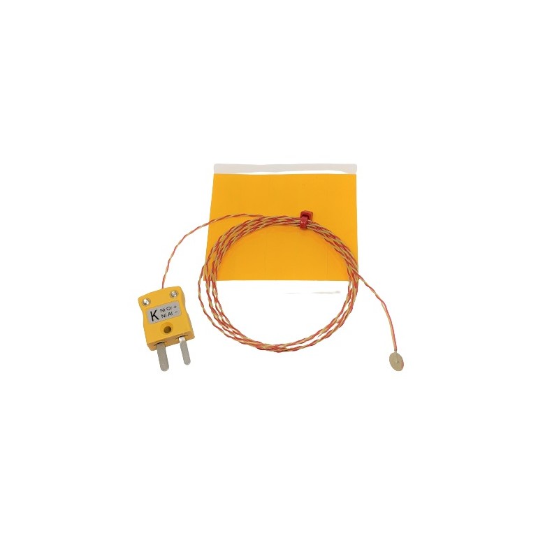 1 pcs - RS PRO Type K Thermocouple 1m Length, 6.35mm Diameter, 0°C - +200°C
