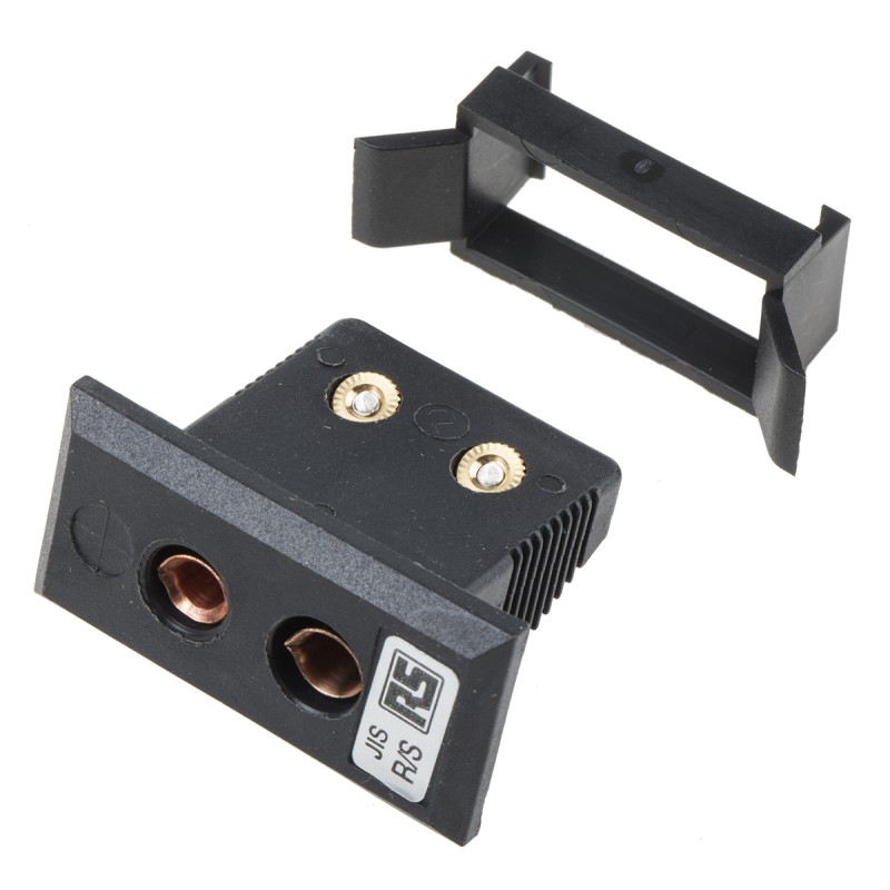 1 pcs - RS PRO Fascia Thermocouple Connector for Use with Type R/S Thermocouple, Standard Size, JIS Standard