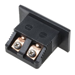 1 pcs - RS PRO Fascia Thermocouple Connector for Use with Type R/S Thermocouple, Standard Size, JIS Standard