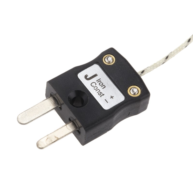 1 pcs - RS PRO Type J Thermocouple 1m Length, - +350°C