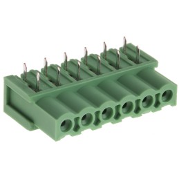 5 pcs - Phoenix Contact Right Angle Through Hole Mount PCB Socket, 6-Contact, 1-Row, 5.08mm Pitch, Solder Termination